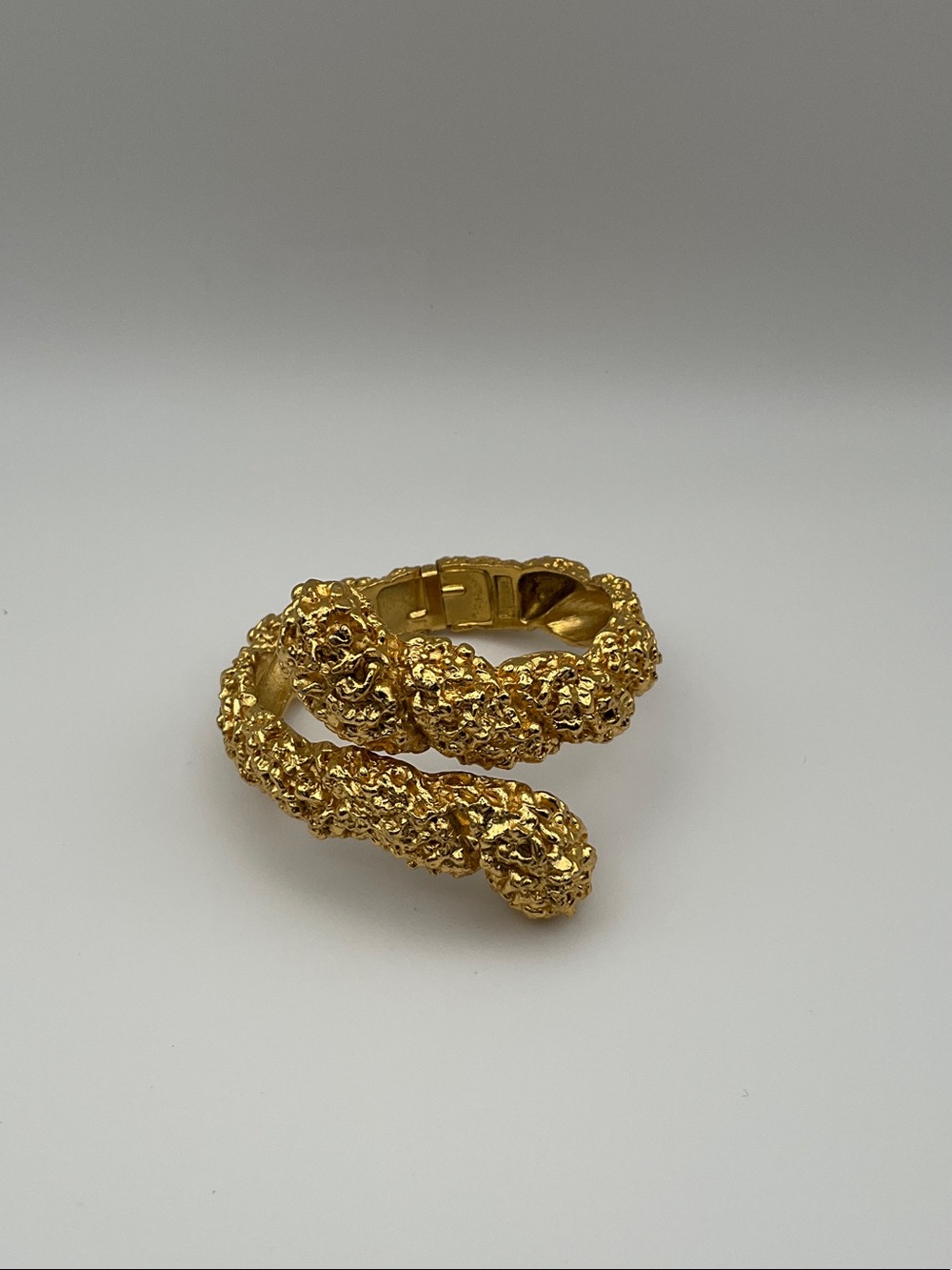 Trifari Serpent Coil Cuff